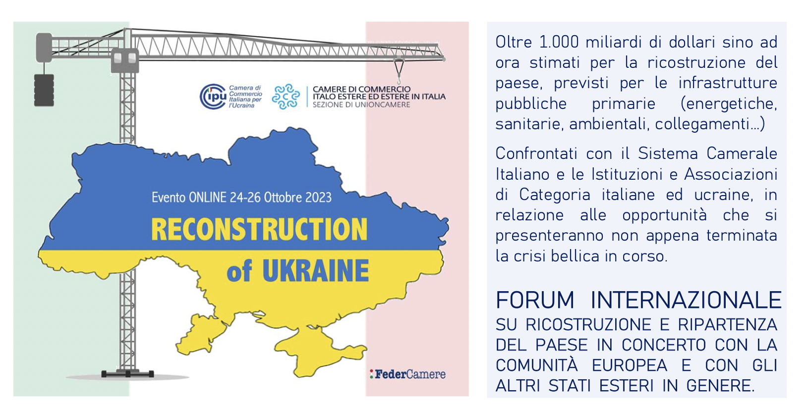 Forum internazionale Reconstruction of Ukraine